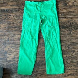 Green UA Scrub Pants